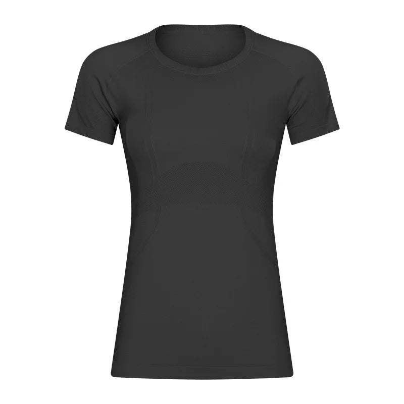 DYI Essential Seamless Short Sleeve in Black, - shopdyi.com