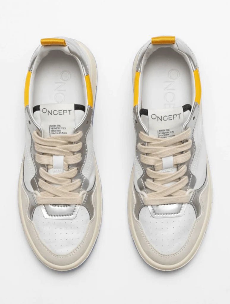Oncept Phoenix Sneaker in Silver Flash, - shopdyi.com