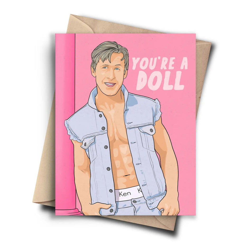 You're a Doll Valentines Card, - shopdyi.com